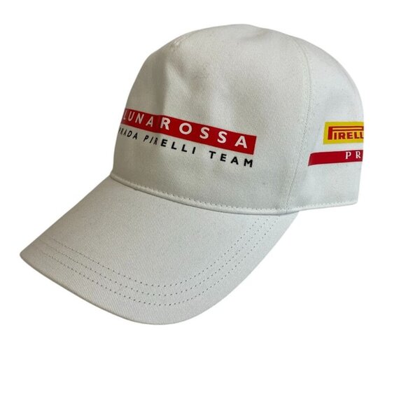 Prada Baseball Cap Cotton White main image 6